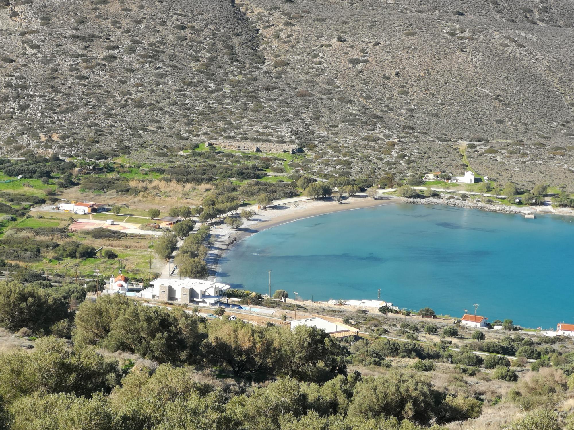 Seaview building land in Kavousi / Tholos, Crete