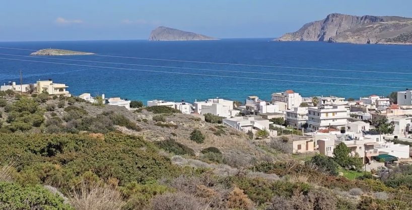 Seaside building land with panoramic Sea Views.