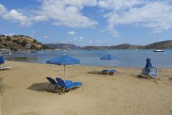 Sandy beach in Elounda