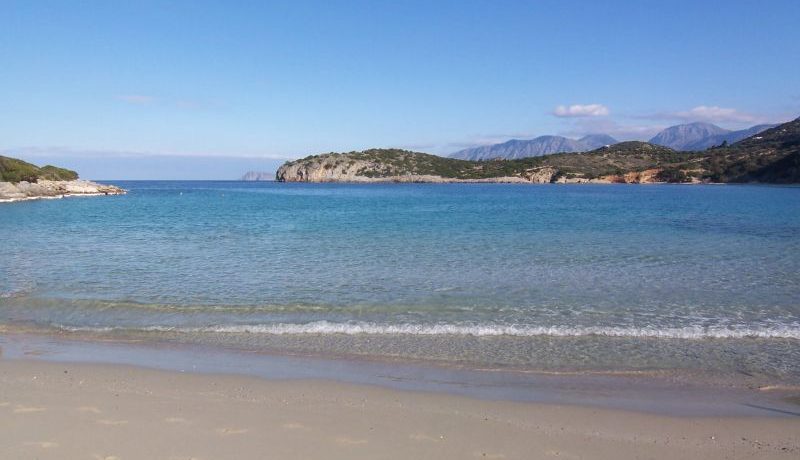 Nearby sandy beach
