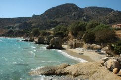 Nearby sandy beach