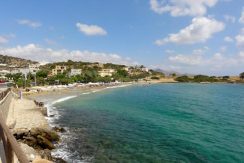 Nearby sandy beach