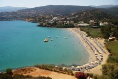 Nearby sandy beach