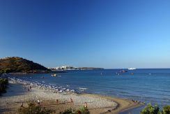 Sandy beach in Agios Nikolaos (Almiros)