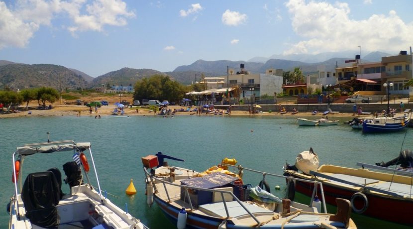 Beach and Harbour of Milatos