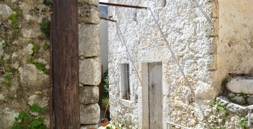 Stone house near the center of the traditional village of Kritsa.