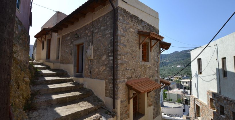Stone village house with stunning views.
