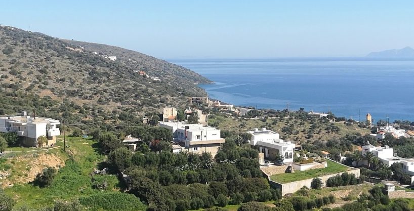 Seaside seaview building land, Agios Nikolaos, Crete