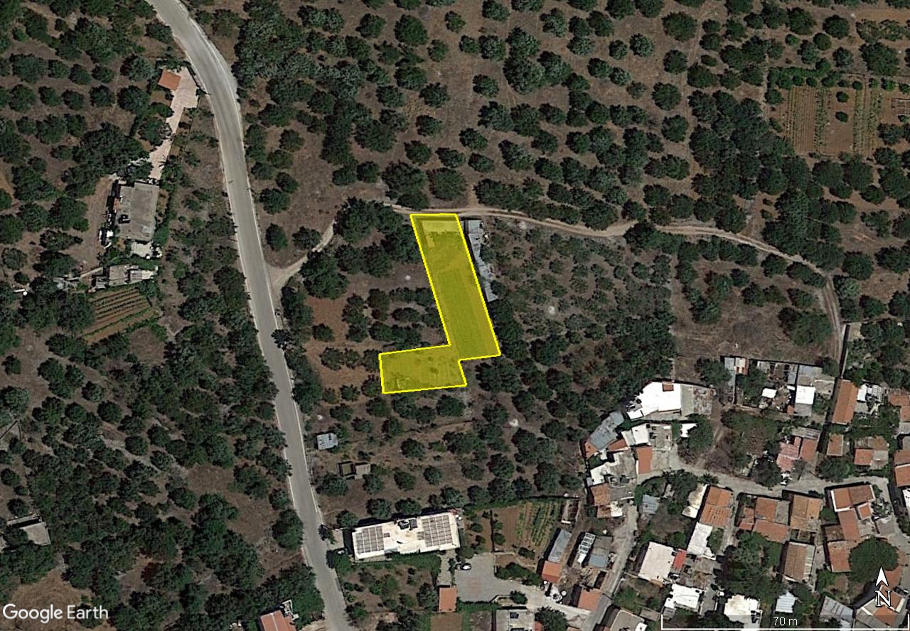 Building plot in traditional village near Agios Nikolaos