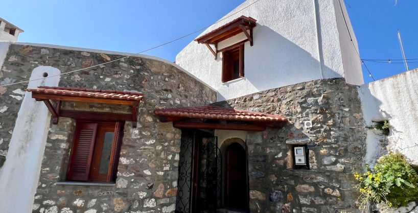 Beautiful renovated stone house in traditional village.
