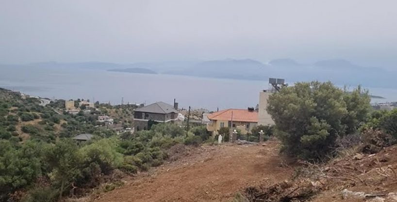 Seaview plot with building license, Agios Nikolaos, Crete