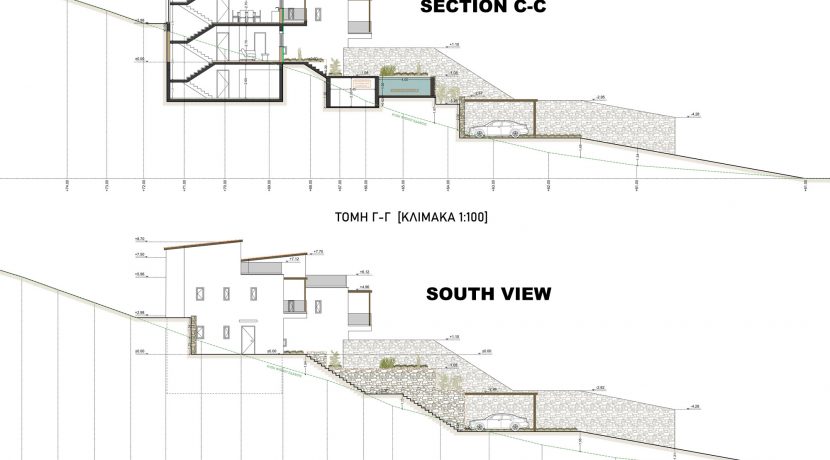 PLAG158 - section c-c, south view