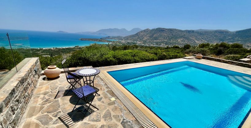 Elegant detached hilltop Villa near Kalo Chorio village
