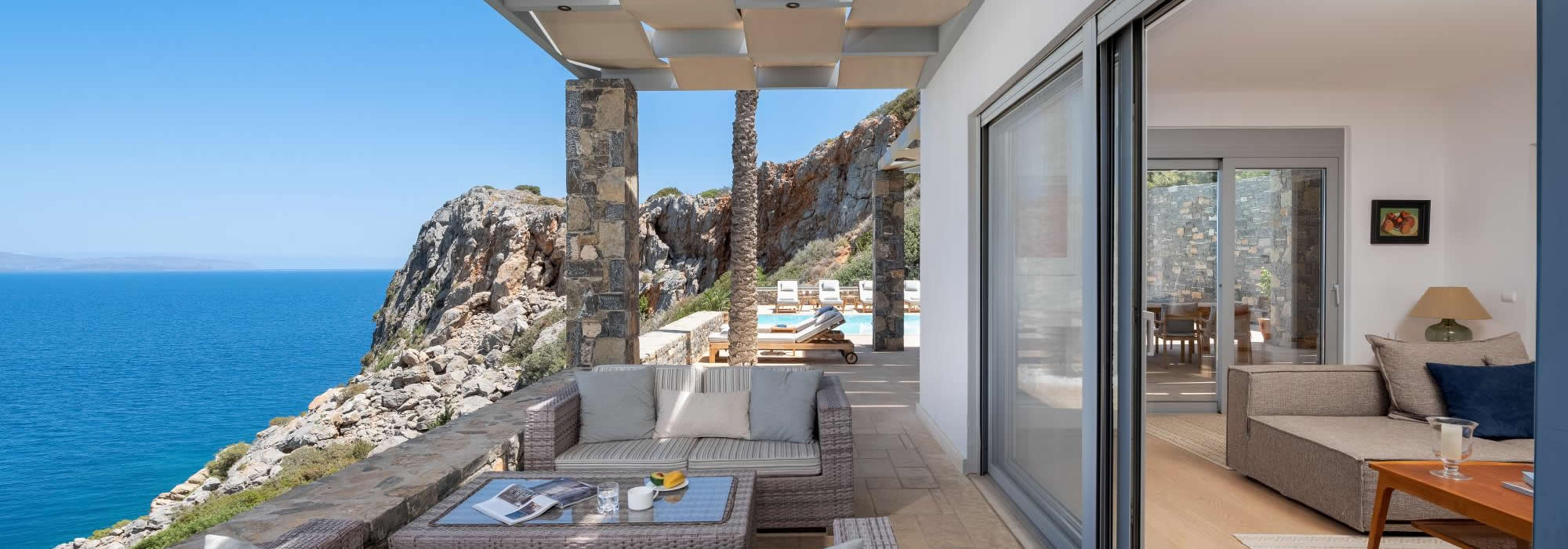 Stunning modern villa within private estate